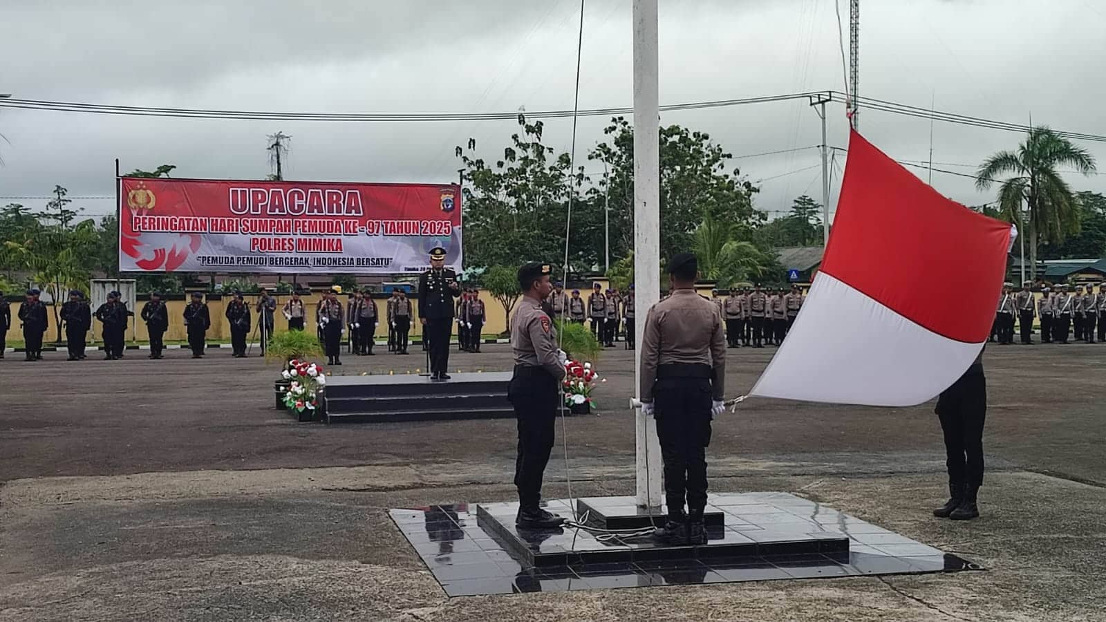 Ilustrasi berita BERITA UTAMA: Peringati Hari Sumpah Pemuda ke-97, Ini Pesan Kapolres Mimika