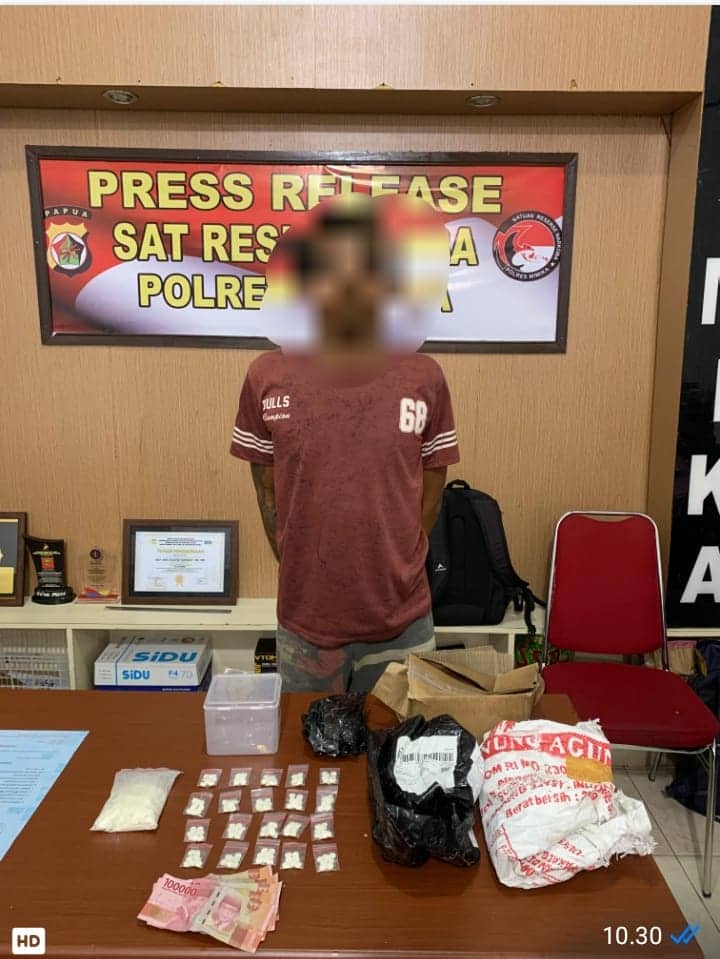 Ilustrasi berita Mimika: Polres Mimika Tangkap Pengedar Obat Keras Jenis Yarindo di Jalan Irigasi Timika