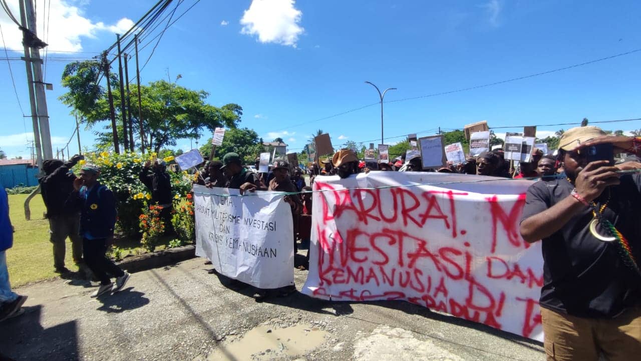 Ilustrasi berita Mimika: 140 Personel Disiagakan Amankan Aksi Demo FIMWP di Kantor DPRK Mimika