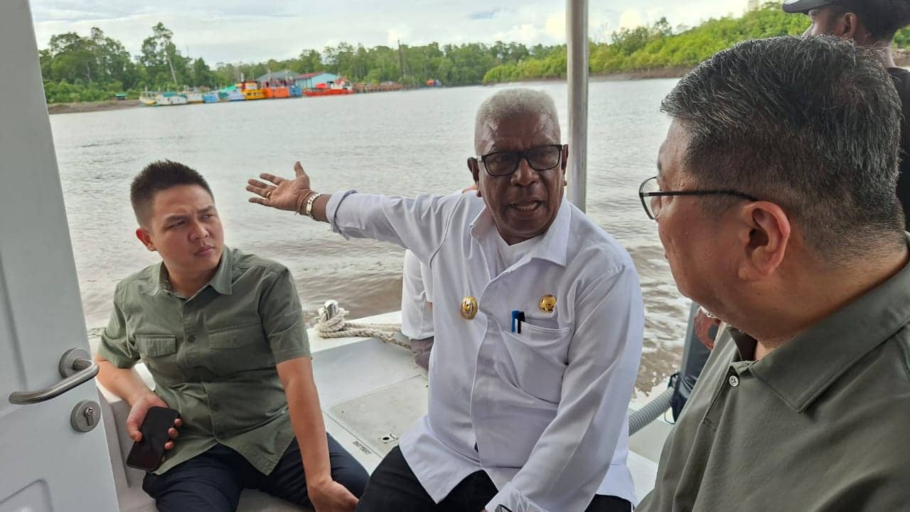 Ilustrasi berita Mimika: Bupati Mimika Dampingi Dubes Seychelles Tinjau Potensi Ekonomi Hijau dan Biru di Hutan Mangrove di Pomako