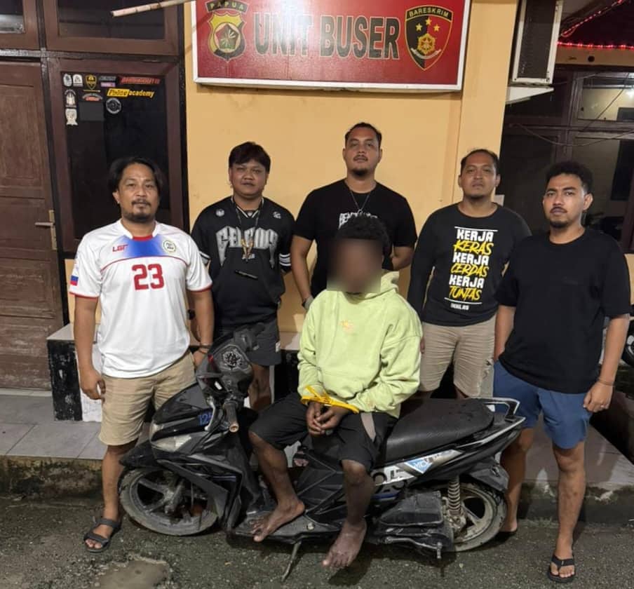 Ilustrasi berita BERITA UTAMA: Polisi Tangkap Pelaku Curanmor di Jayapura, Motor Dijual Murah Hingga Ditukar Ganja