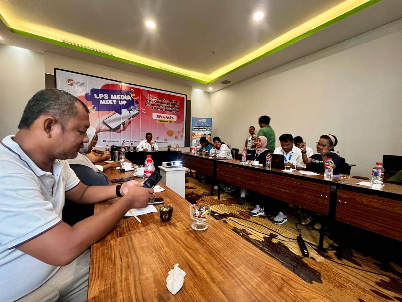 Ilustrasi berita JAYAPURA: Jamin Simpanan Nasabah Bank, LPS Gelar Pertemuan Dengan Awak Media di Jayapura.