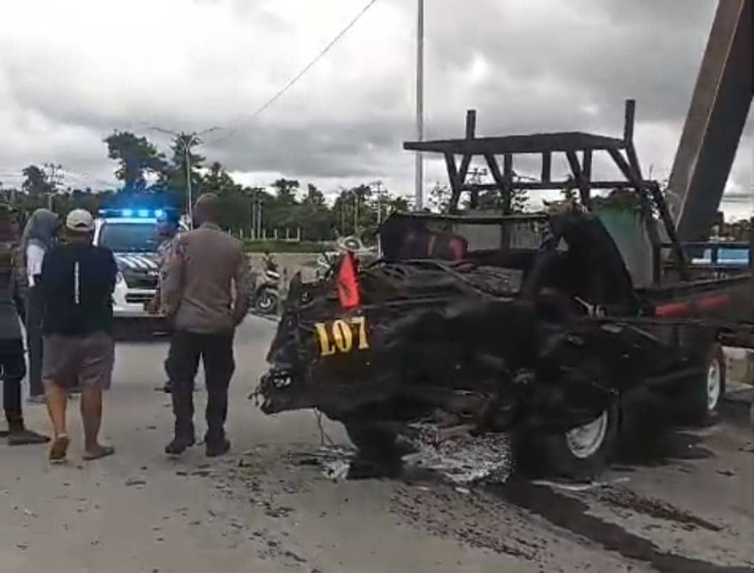 Ilustrasi berita Mimika: Polisi Beberkan Kronologis Kecelakaan Lalu Lintas Tunggal di Jembatan Kembar Waker Timika, Begini Kondisi Dua Korban