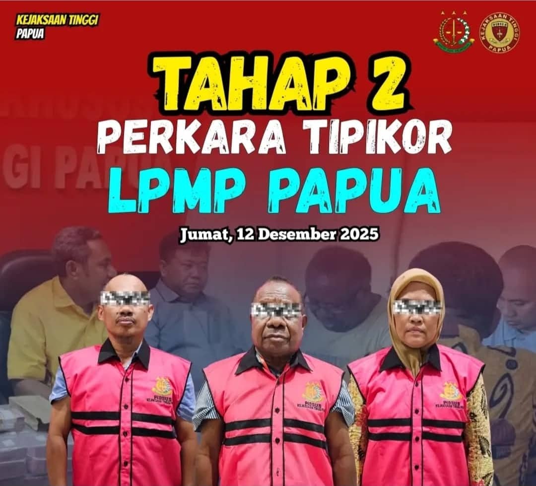 Ilustrasi berita JAYAPURA: Perkara Dugaan Korupsi Rp 43 Miliar di LPMP Papua Dilimpahkan ke Kejari Jayapura untuk Tahap Penuntutan