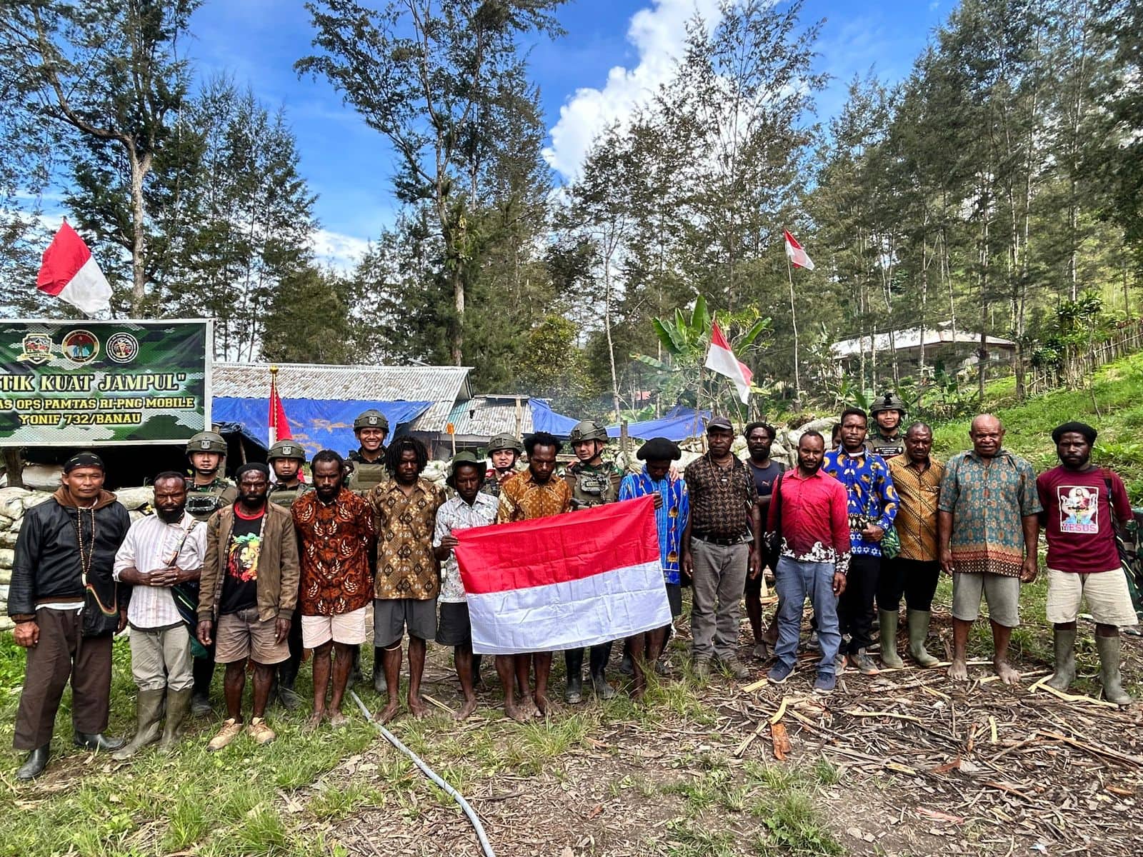 Ilustrasi berita Mimika: Lima Anggota OPM Pilih NKRI Usai Pendekatan Humanis TNI di Puncak Papua