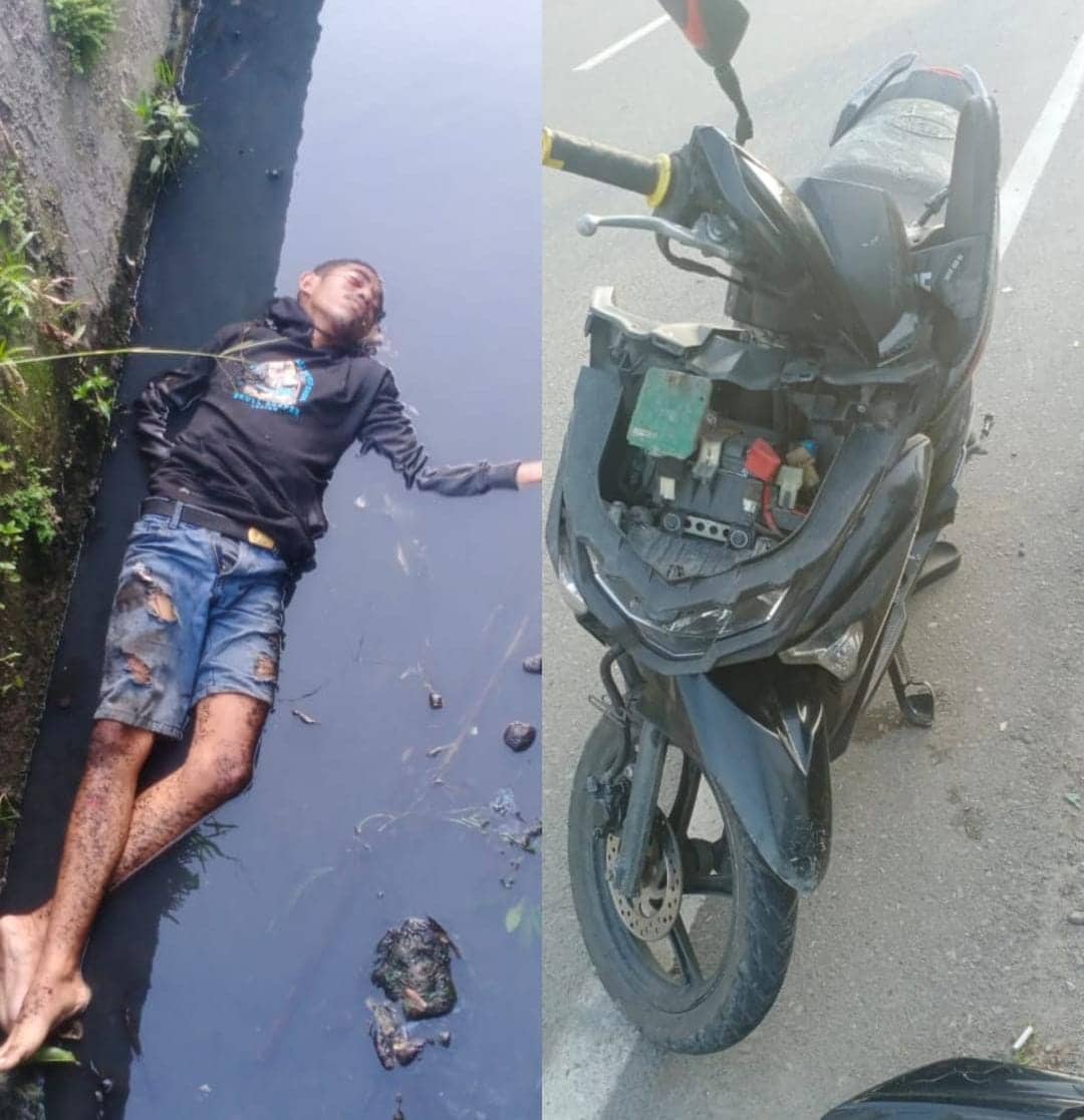 Ilustrasi berita Mimika: Pisah dari Jalan Raya, Seorang Pengendara Motor "Terbaring" di Got Jalan Hasanudin Timika