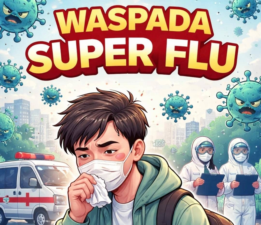 Ilustrasi berita BERITA UTAMA: Waspada Super Flu, Dinkes Papua Tengah Terbitkan Surat Edaran Kewaspadaan Dini, Simak Himbauannya