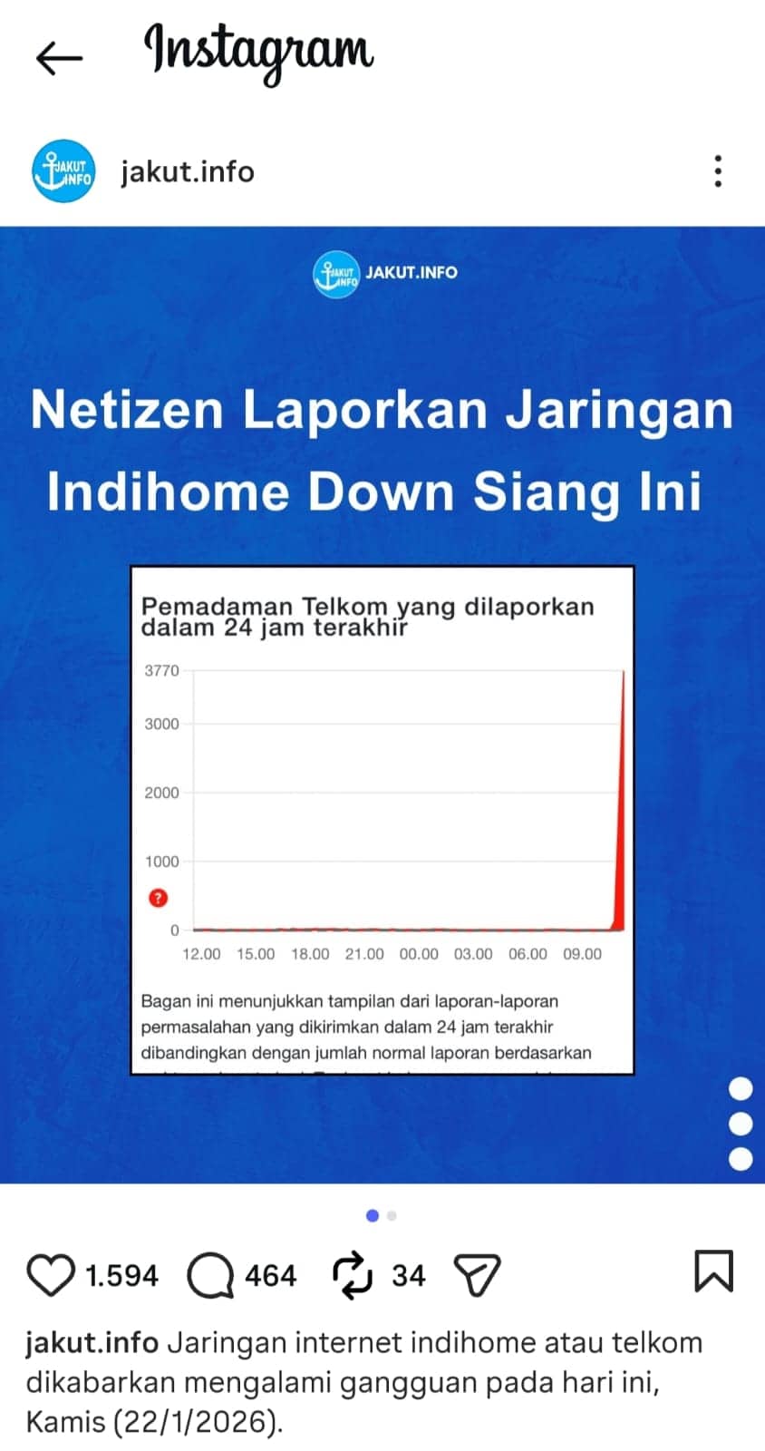 Ilustrasi berita Mimika: Layanan IndiHome dan Jaringan Telkom Dilaporkan Gangguan Massal di Indonesia, Termasuk Mimika