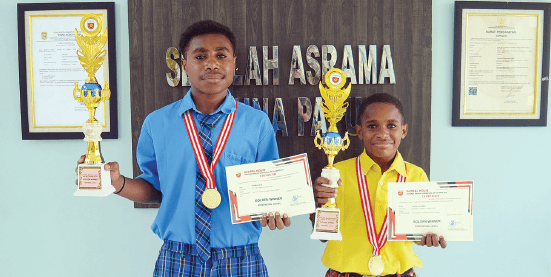 Ilustrasi berita YPMAK: Dua Siswa SATP Raih Predikat ‘Golden Winner Nasional’, Mengharumkan Nama Papua dari Mimika untuk Indonesia