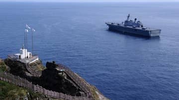 Ilustrasi berita Internasional: Korea Selatan dan Jepang Bersama Cari ABK WNI Hilang di Perairan Pulau Dokdo