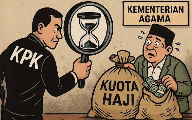 Ilustrasi berita Nasional: Kasus Kuota Haji, KPK Sita Aset Lebih dari Rp100 Miliar
