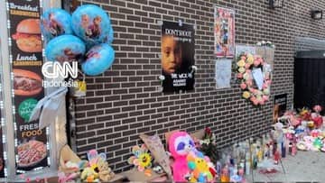 Ilustrasi berita Internasional: Warga Brooklyn Gelar Doa Bersama Setelah Bayi 7 Bulan Tewas Tertembak