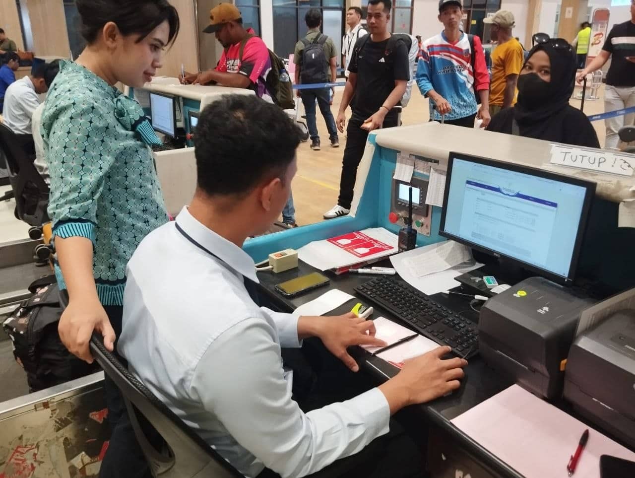 Ilustrasi berita Papua: Jaringan Internet Terganggu, Layanan Check-In Bandara Sentani Sempat Dialihkan Manual