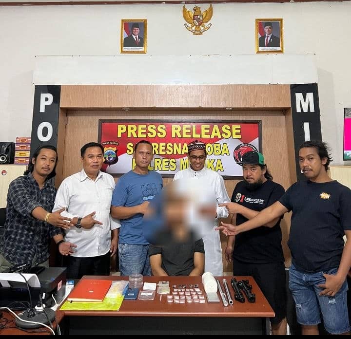Ilustrasi berita Mimika: Polres Mimika Tangkap Pengedar Sabu di Jalan Pendidikan