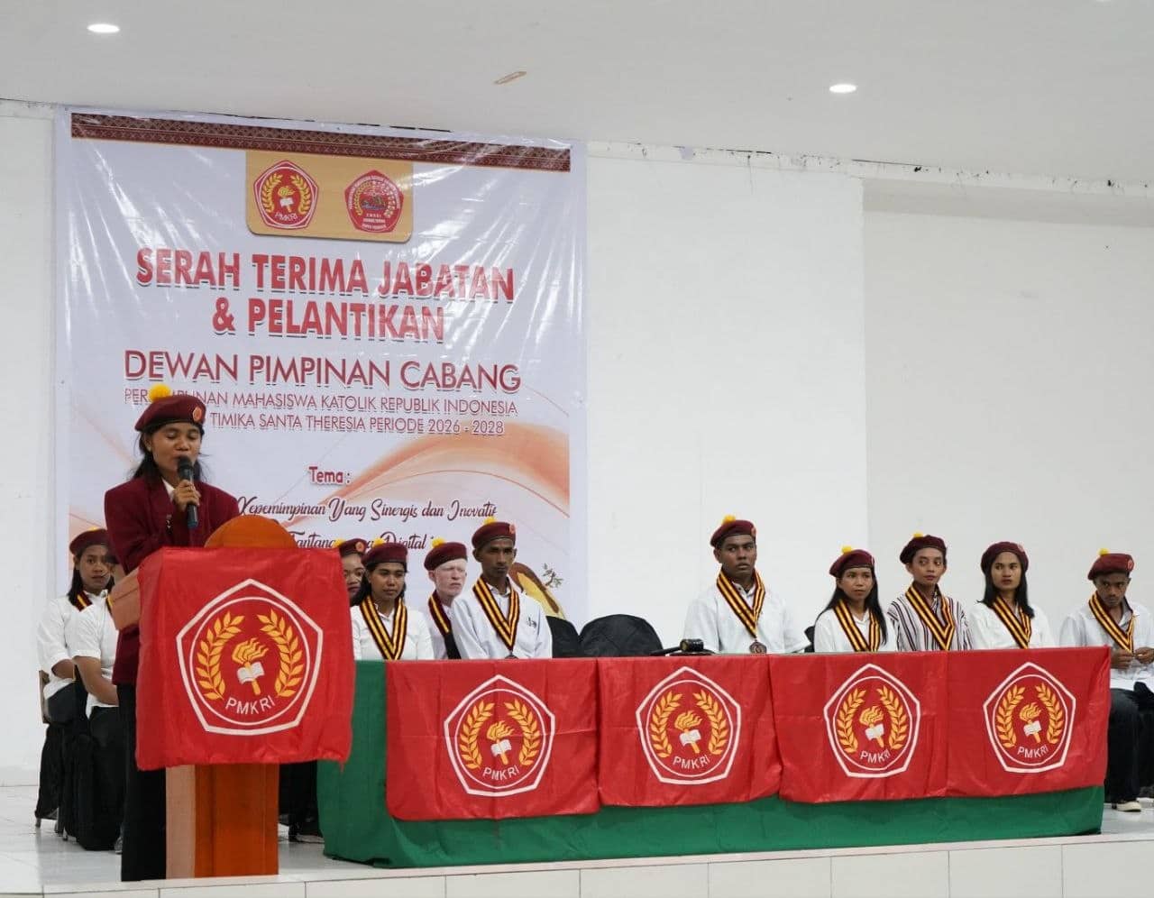 Ilustrasi berita Mimika: Semangat Baru PMKRI Timika, Ketua Presidium Seravina Nuryanti Ajak Kader Bergerak dalam Fraternitas dan Pengabdian