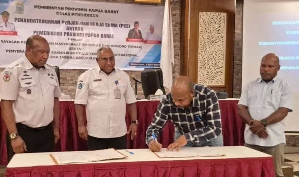 Ilustrasi berita Nasional: Kerjasama YPMAK dan SMA Taruna Kasuari: Strategi Baru Membangun SDM Papua