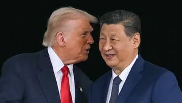 Ilustrasi berita Internasional: Trump ke China untuk Temui Xi Jinping dalam Kunjungan Bersejarah