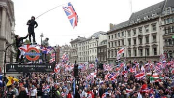 Mengenal Makna Slogan 'Unite the Kingdom' dalam Demo Besar London