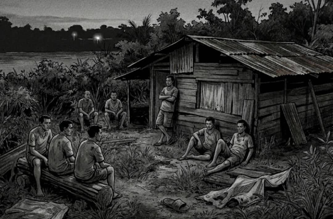 Ilustrasi berita Mimika: Aksi Biadab Penyanderaan di Kali Wania, Siswi SD dan SMP yang Ditarik ke Gubuk Ternyata Diperkosa Bergiliran 9 Pria