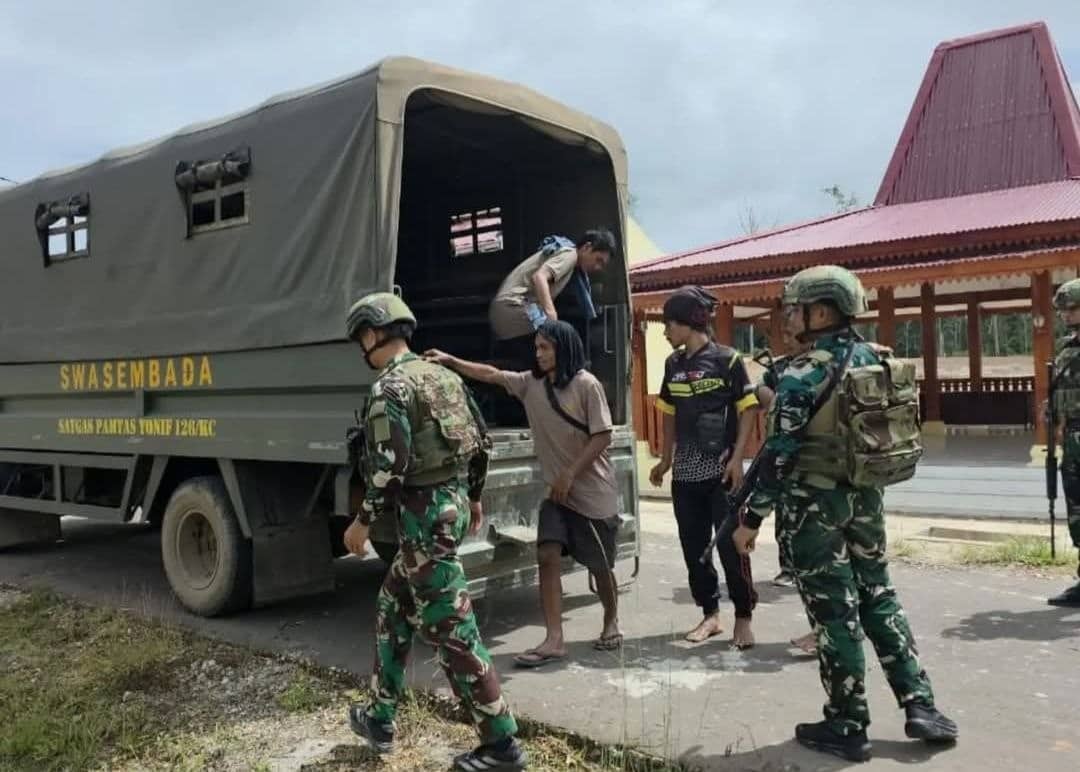 Ilustrasi berita Mimika: Satgas Koops TNI Habema Kembali Evakuasi 4 Pendulang Emas Korban Serangan TPNPB-OPM di Yahukimo
