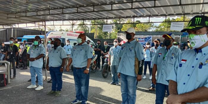 Barisan pengurus IMI yang akan di Lantik.