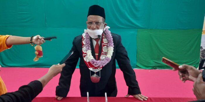 Wawancara awak media usai pelantikan