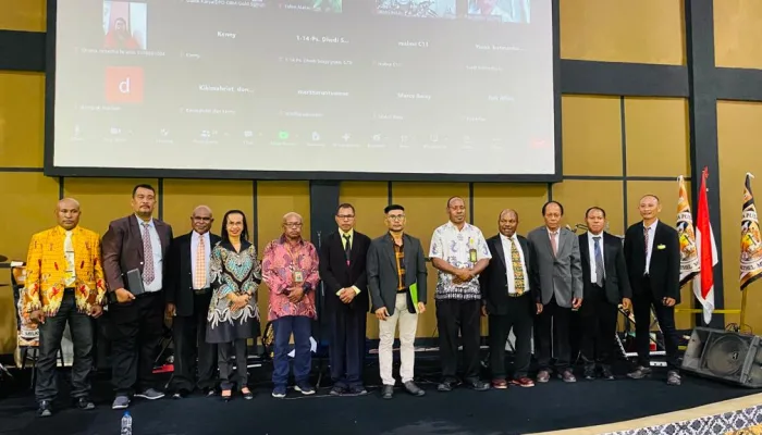 Berfoto bersama usai deklarasi